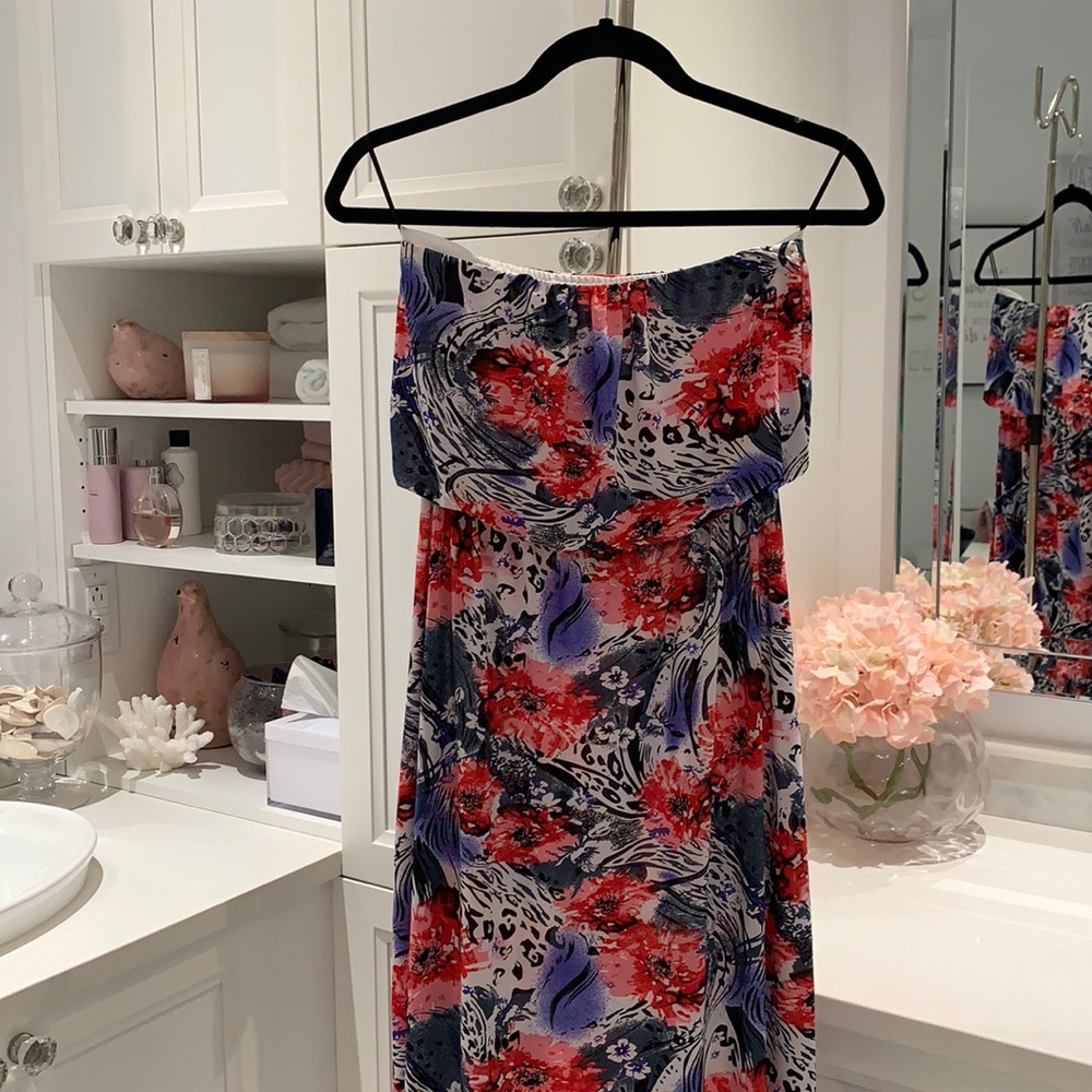 Streetwear Society strapless dress